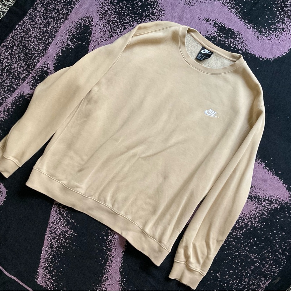 Nike Men's Tan Crewneck XXL